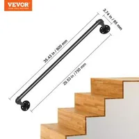 Balustradă-tubulară-pentru-scări-3-picioare-91-cm-design-industrial