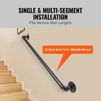 Balustradă-tubulară-pentru-scări-3-picioare-91-cm-design-industrial