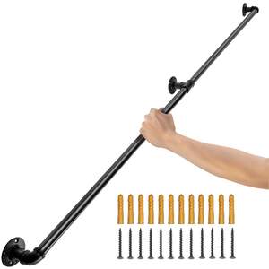 Balustradă-tubulară-pentru-scări-122-cm-stil-industrial