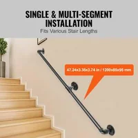 Balustradă-tubulară-pentru-scări-122-cm-stil-industrial