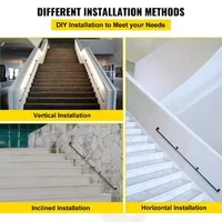 Balustradă-tubulară-pentru-scări-274-cm-9-picioare-stil-industrial