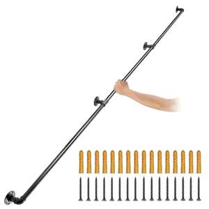 Balustradă-tubulară-pentru-scări-305-cm-10-picioare-stil-industrial