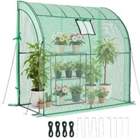 Seră-Walk-in-pentru-grădină-198x100x200-cm-cu-3-niveluri-de-rafturi