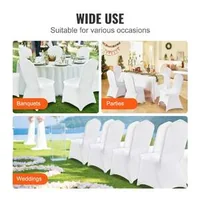 Huse-pentru-scaune-din-spandex-100-buc-Dimensiune-universală-culoare-albă-margine-frontală-arcuită