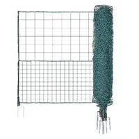 Plasă-temporară-de-gard-cu-țăruși-1-05-x-25-m-verde