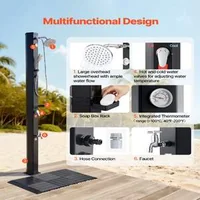 Duș-solar-de-grădină-40L-cu-platformă-de-podea-și-duș-de-mână