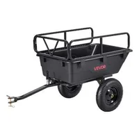Remorcă-pentru-grădină-capacitate-de-încărcare-227-kg-volum-280-l