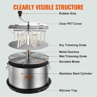 Trimmer-manual-de-16-inchi-pentru-frunze-și-muguri-Oțel-inoxidabil