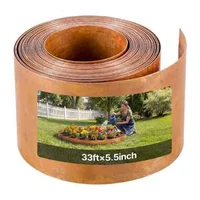 Bordură-Metalică-pentru-Grădină-10-m-x-14-cm-Flexibilă-și-Durabilă