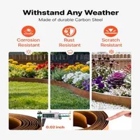 Bordură-Metalică-pentru-Grădină-10-m-x-14-cm-Flexibilă-și-Durabilă