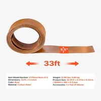 Bordură-Metalică-pentru-Grădină-10-m-x-14-cm-Flexibilă-și-Durabilă