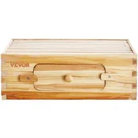 Set-pentru-stup-cu-corp-mediu-10-rame-și-ferestre-din-acril-pentru-observarea-albinelor