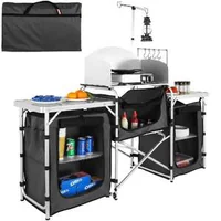 Masă-de-bucătărie-pliabilă-pentru-camping-cu-geantă-de-depozitare-dulap-din-aluminiu-3-zone-de-lucru-și-paravan-de-vânt-detașabil-pentru-gătit-în-aer-liber