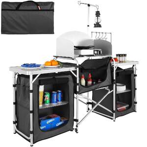 Masă-de-bucătărie-pliabilă-pentru-camping-cu-geantă-de-depozitare-dulap-din-aluminiu-3-zone-de-lucru-și-paravan-de-vânt-detașabil-pentru-gătit-în-aer-liber