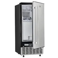 Mașină-profesională-de-gheață-încorporabilă-sub-blat-36-kg-zi-cu-ușă-reversibilă
