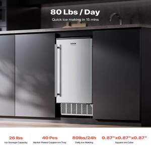 Mașină-profesională-de-gheață-încorporabilă-sub-blat-36-kg-zi-cu-ușă-reversibilă