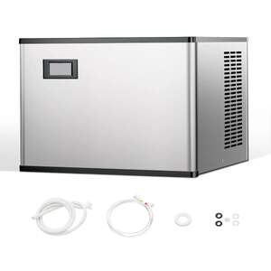 Mașină-profesională-de-gheață-136-kg-zi-model-modular-cu-autocurățare