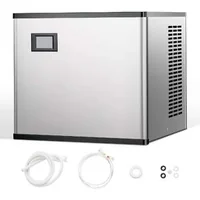Mașină-profesională-de-gheață-136-kg-zi-model-modular-cu-autocurățare