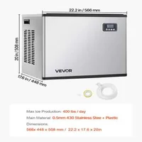 Mașină-profesională-de-gheață-180-kg-zi-model-modular-cu-autocurățare
