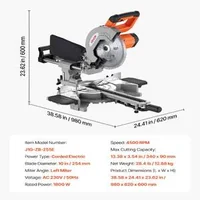 Fierăstrău-circular-profesional-de-banc-cu-glisare-254-mm-1800W-cu-bază-din-aluminiu-turnat