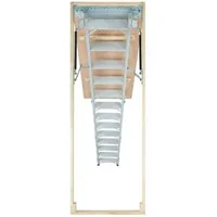 Scară-pliabilă-pentru-mansardă-capacitate-160-kg-prelungitor-multifuncțional-din-aluminiu-ușoară-și-portabilă