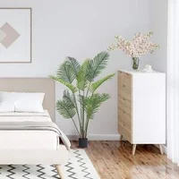 Palmier-artificial-plantă-artificială-cu-înălțime-de-1-5-m-material-PE-sigur-și-protecție-anti-răsturnare-plantă-cu-întreținere-redusă-copac-fals-verde-realist-pentru-decor