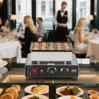 Aparat-profesional-pentru-25-de-mini-clătite-poffertjes-electric-cu-termostat-și-temporizator