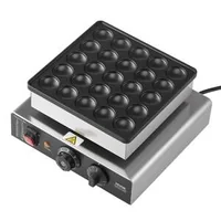 Aparat-profesional-pentru-25-de-mini-clătite-poffertjes-electric-cu-termostat-și-temporizator