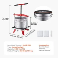 Presă-manuală-pentru-fructe-și-struguri-15-l-din-oțel-inoxidabil-pentru-suc-vin-și-cidru-cu-2-saci-de-filtrare
