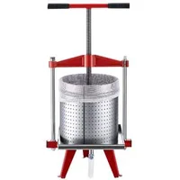 Presă-manuală-pentru-fructe-și-struguri-15-l-din-oțel-inoxidabil-pentru-suc-vin-și-cidru-cu-2-saci-de-filtrare
