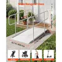 Rampă-din-aluminiu-pentru-scaune-cu-rotile-cu-balustrade-1806-830-mm-picioare-reglabile-până-la-453-6-kg