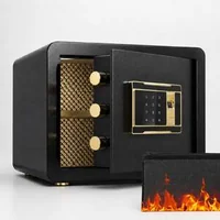Seif-biometric-de-20-de-litri-25-35-25-cm-cu-cititor-de-amprentă-tastatură-electronică-și-construcție-din-oțel