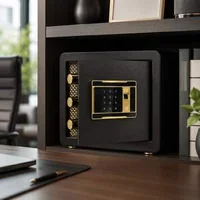 Seif-biometric-de-20-de-litri-25-35-25-cm-cu-cititor-de-amprentă-tastatură-electronică-și-construcție-din-oțel