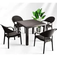 Set-de-mobilier-de-grădină-de-înaltă-calitate-masă-și-4-scaune-disponibil-în-cinci-culori