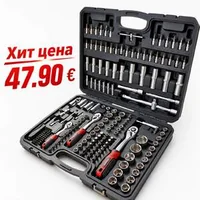 Set-de-scule-172-de-piese-Cr-V-cu-3-chei-cu-clichet-și-valiză