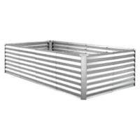 Strat-înălțat-metalic-de-grădină-120-60-30-cm-216-L-cu-acoperire-Alu-Zinc