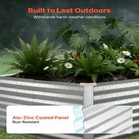 Strat-înălțat-metalic-de-grădină-120-60-30-cm-216-L-cu-acoperire-Alu-Zinc