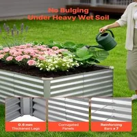 Strat-înălțat-metalic-de-grădină-120-60-30-cm-216-L-cu-acoperire-Alu-Zinc