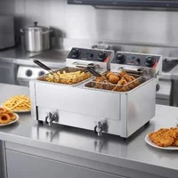 Friteuză-electrică-profesională-dublă-VEVOR-de-5000-W-2-cuve-14-L-ulei