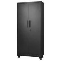 Dulap-metalic-de-179-5-cm-cu-roți-5-niveluri-și-încuietoare