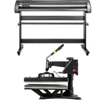Presă-termică-5-în-1-38-x-38-cu-transfer-pentru-șepci-și-plotter-de-tăiat-vinil-de-135-cm-cu-3-lame