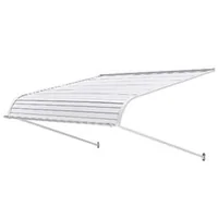 Copertină-din-aluminiu-121-9-106-6-cm-pentru-ușă-fereastră-și-intrare