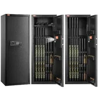 Seif-pentru-arme-8-10-puști-seif-pentru-puști-cu-încuietoare-și-tastatură-numerică-raft-mobil
