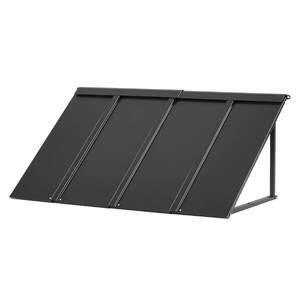 Copertină-metalică-112-5-61-cm-protecție-din-oțel-pentru-ușă-și-fereastră