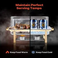 Set-de-4-recipiente-chafing-dish-aurii-8-Qt-cu-capac-de-sticlă