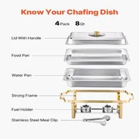 Set-de-4-recipiente-chafing-dish-aurii-8-Qt-cu-capac-de-sticlă