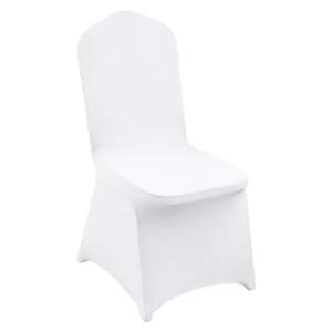 Huse-pentru-scaune-din-spandex-150-de-bucăți-mărime-universală-albe-cu-margine-frontală-dreaptă