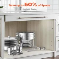 Set-de-2-recipiente-rotunde-chafing-dish-5-Qt-din-oțel-inoxidabil