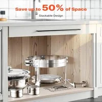 Set-de-2-recipiente-rotunde-chafing-dish-5-Qt-din-oțel-inoxidabil