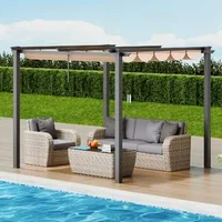 Pergolă-exterioară-retractabilă-cu-copertină-din-aluminiu-3-x-3-x-2-3-m